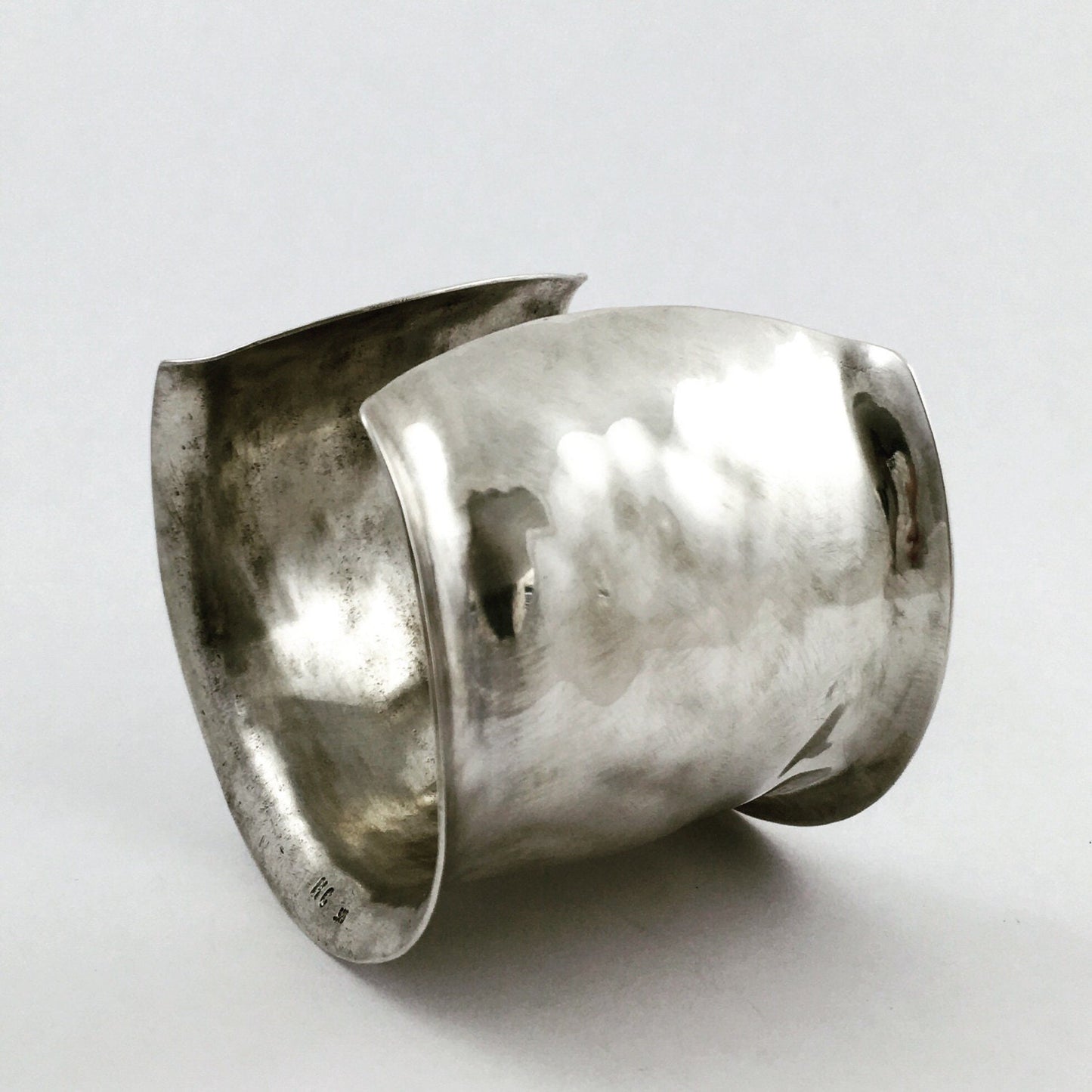 Sterling Silver Cuff Bracelet by Maribelle Campa