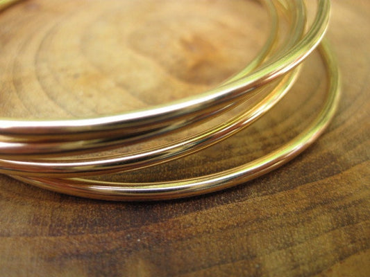 14kt Gold Filled Bangle by Maribelle Campa